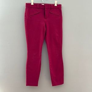 Gap fuschia stretchy pants. Size 2R. Perfect for spring.